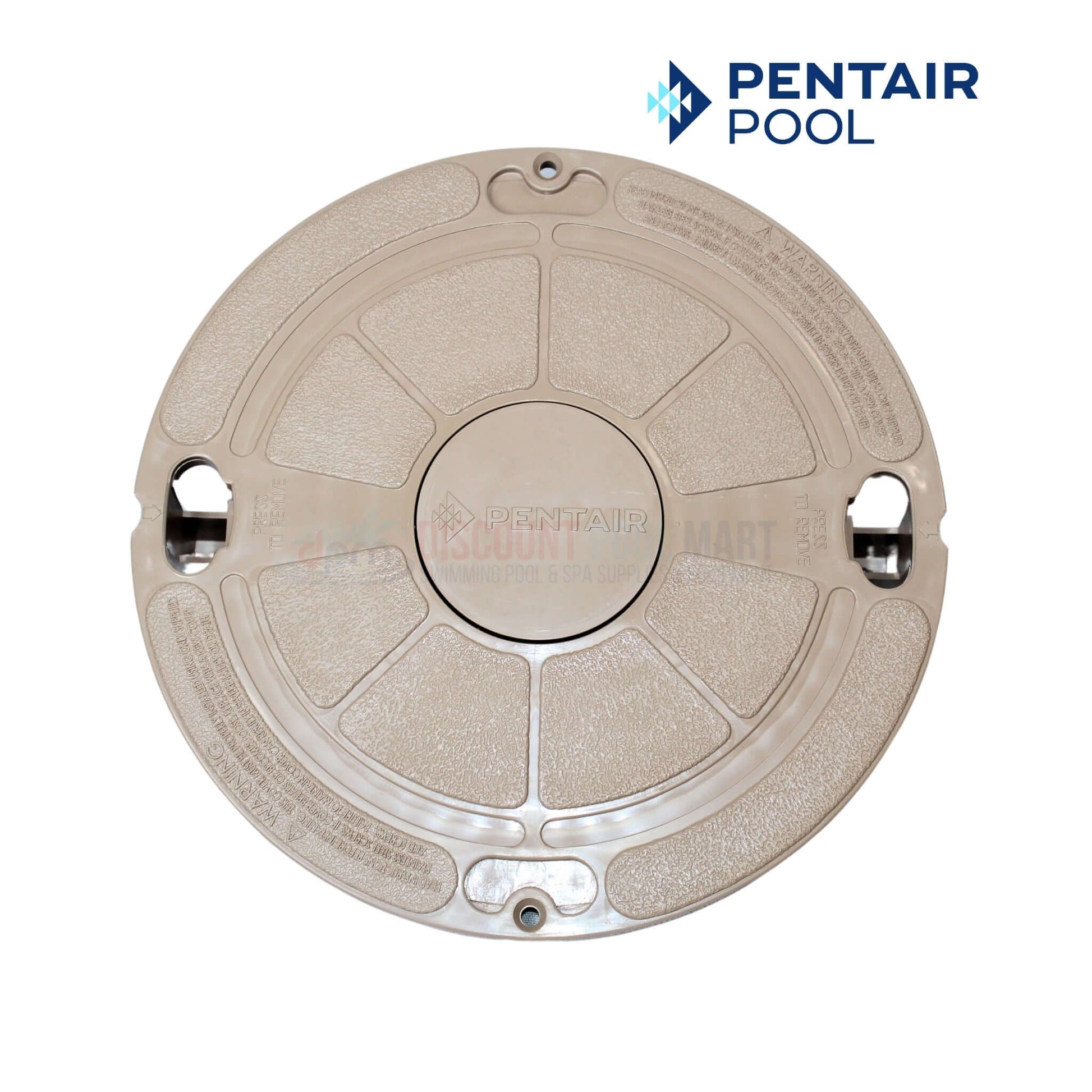 Pentair Lock Down Lid for Admiral Skimmers, Tan, OEM 85007430, available at Discount Pool Mart DPM.