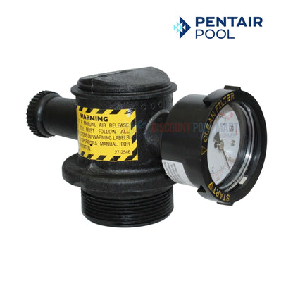 Pentair Manual Air Relief 273550 for FNS, Nautilus Plus, SM, SMBW Filters at Discount Pool Mart DPM