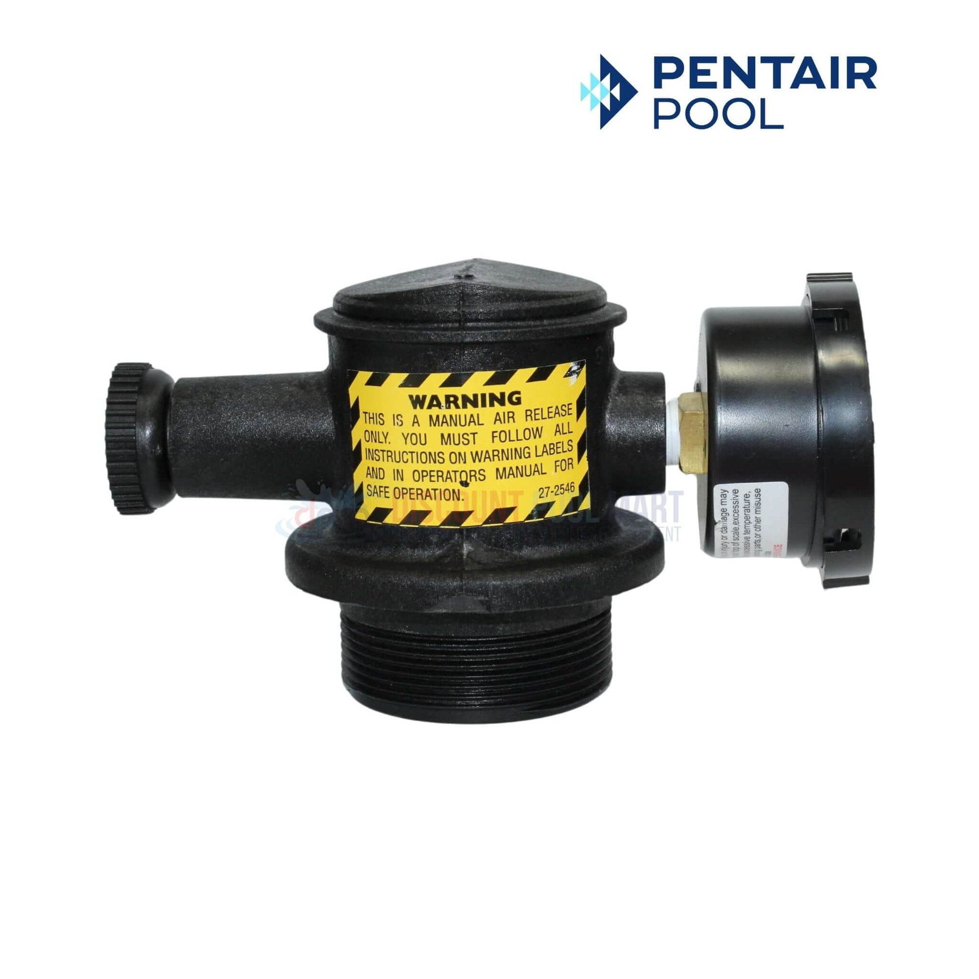 Pentair Manual Air Relief for FNS, Nautilus Plus, SM & SMBW 4000 filters | Discount Pool Mart DPM