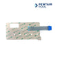 Pentair Membrane Pad ETI 400 Gas Pool Heater 475984 with DPM logo for Discount Pool Mart