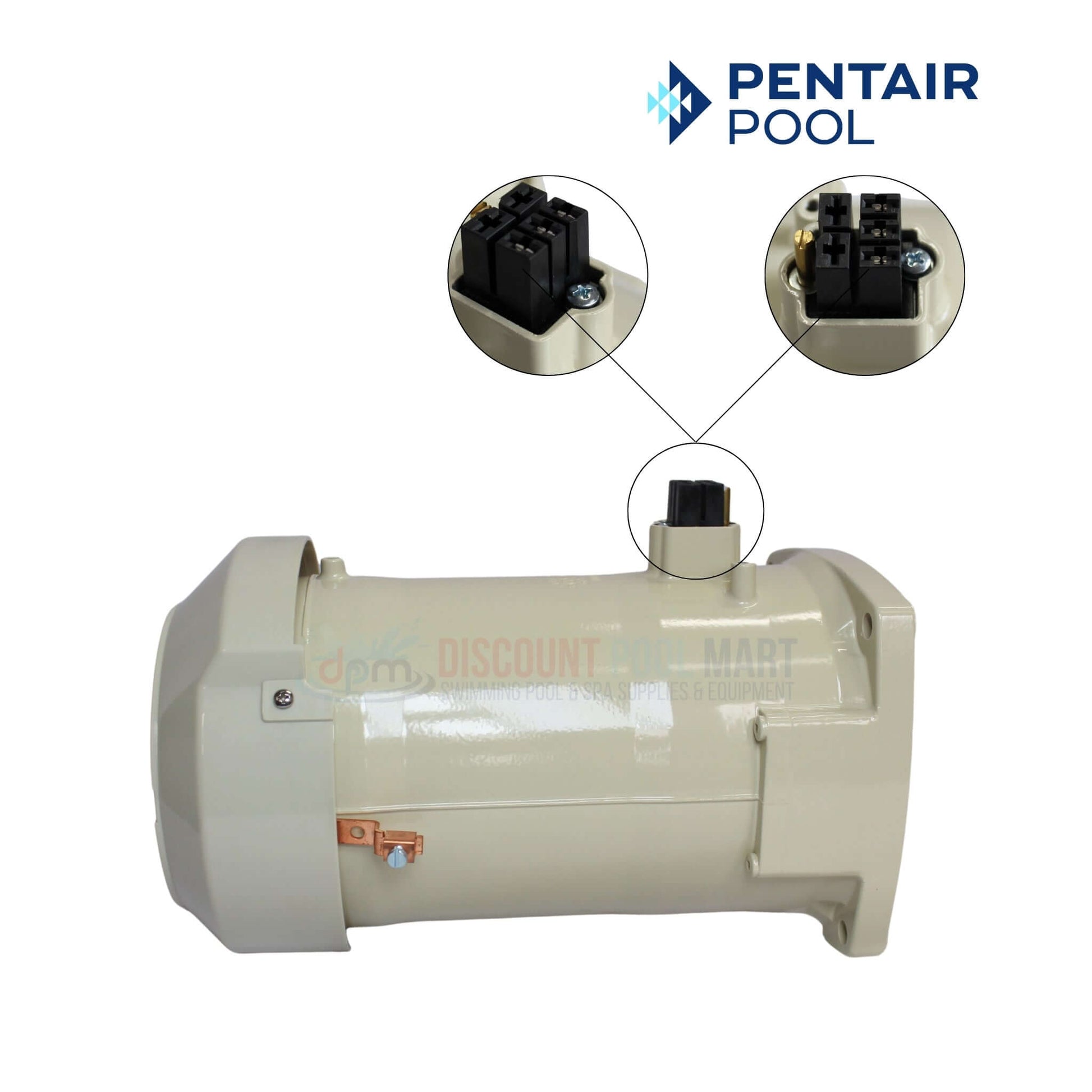 Pentair variable speed motor 011018 replacement for IntelliFlo 350105S at Discount Pool Mart DPM.