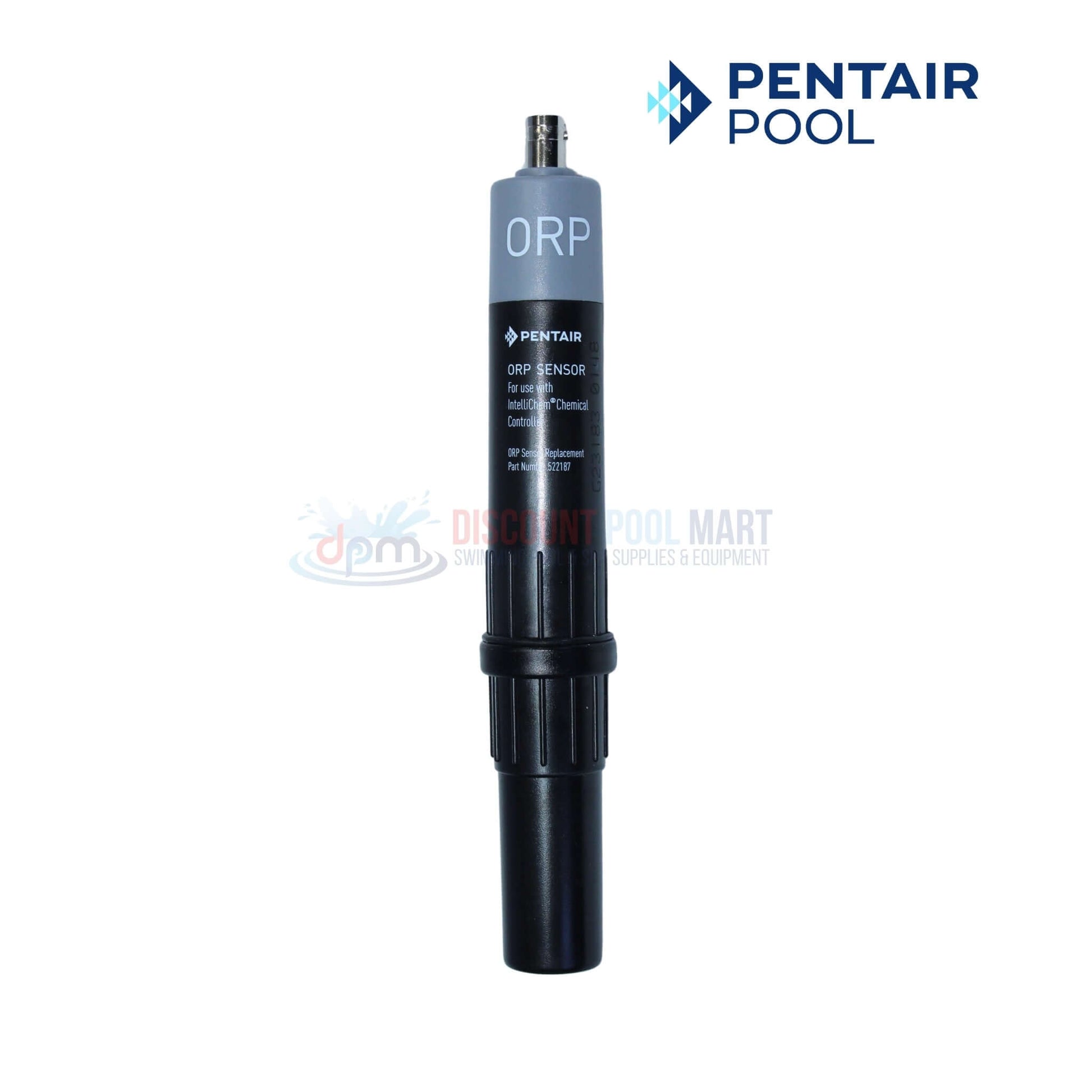 Pentair ORP Sensor for IntelliChem 522187 at Discount Pool Mart DPM, essential for swimming pool water balance.