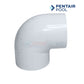 Pentair PVC elbow fitting from Discount Pool Mart DPM for pool plumbing and filtration systems.
