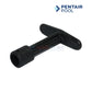 Pentair plastic shaft handle 273089 for 2" slide multiport valves from Discount Pool Mart DPM.