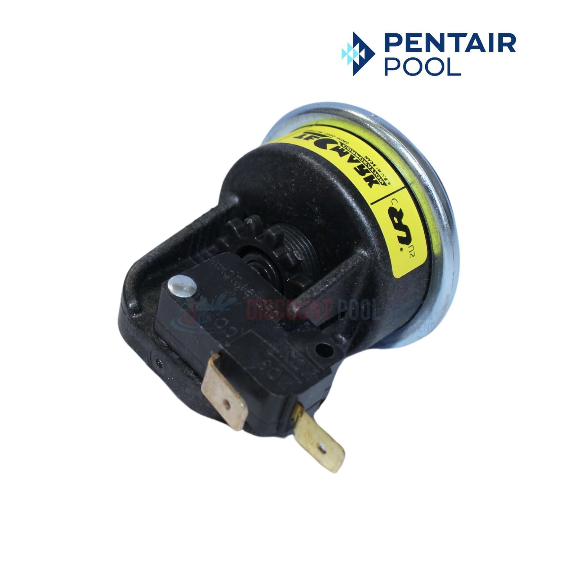 Pentair Pressure Switch 473605 for heaters and heat pumps at Discount Pool Mart DPM. Ensures safe operation.