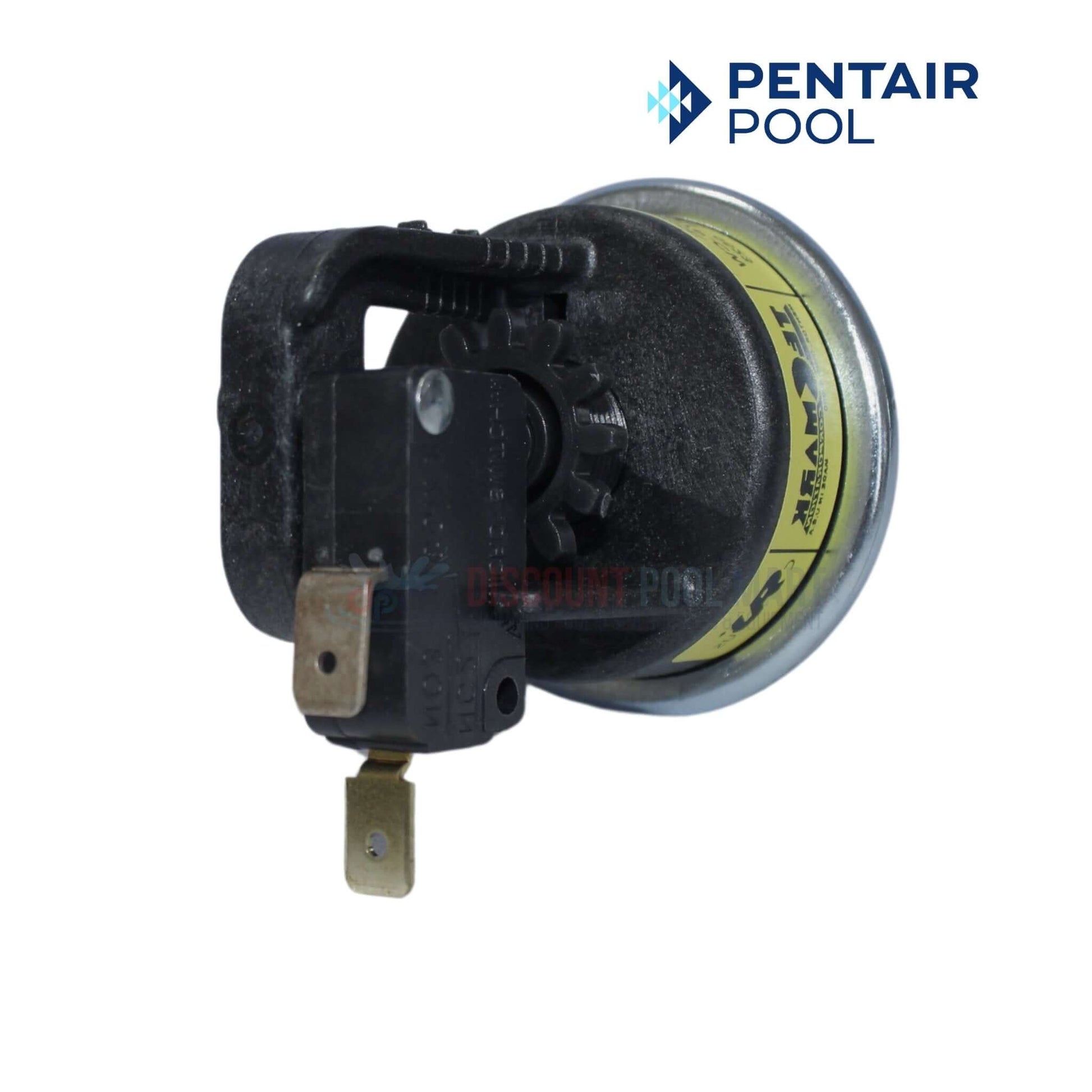 Pentair Pressure Switch 473605 for heaters and heat pumps by Discount Pool Mart (DPM). Essential for safe operation.