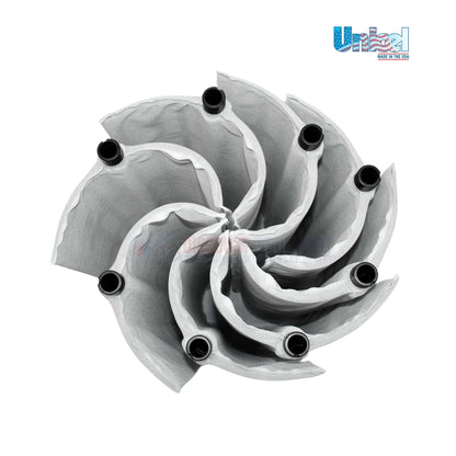 Pentair Purex DE filter replacement grids, 36 sq. ft., 8 grids, high filtration efficiency, made in USA, by Unicel.