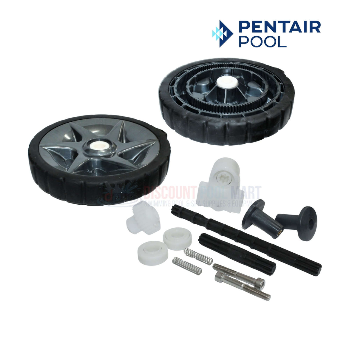 Pentair Rebel tune up kit wheels and parts for pool cleaner, available at Discount Pool Mart (DPM).