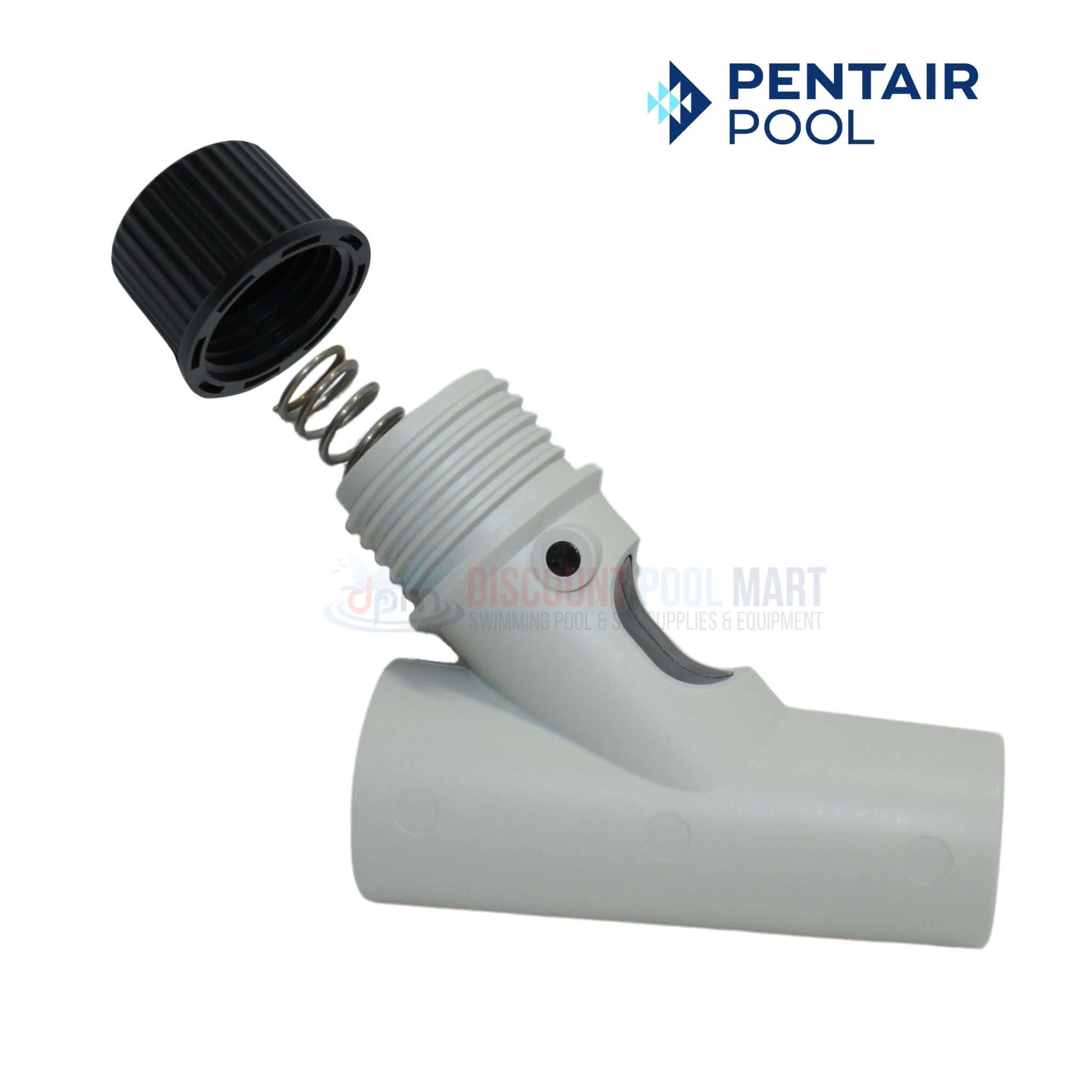 Pentair Regulator Kit 41200-0213 from Discount Pool Mart, featuring valve, cap, and spring for pool cleaner maintenance.