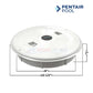 Pentair U-3 Skimmer Lid and Ring 08650-0169 by Discount Pool Mart, white ABS plastic, durable pool equipment.