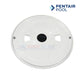 Pentair Skimmer Lid and Ring for U-3 Skimmers in white, OEM part 08650-0169 from Discount Pool Mart DPM.