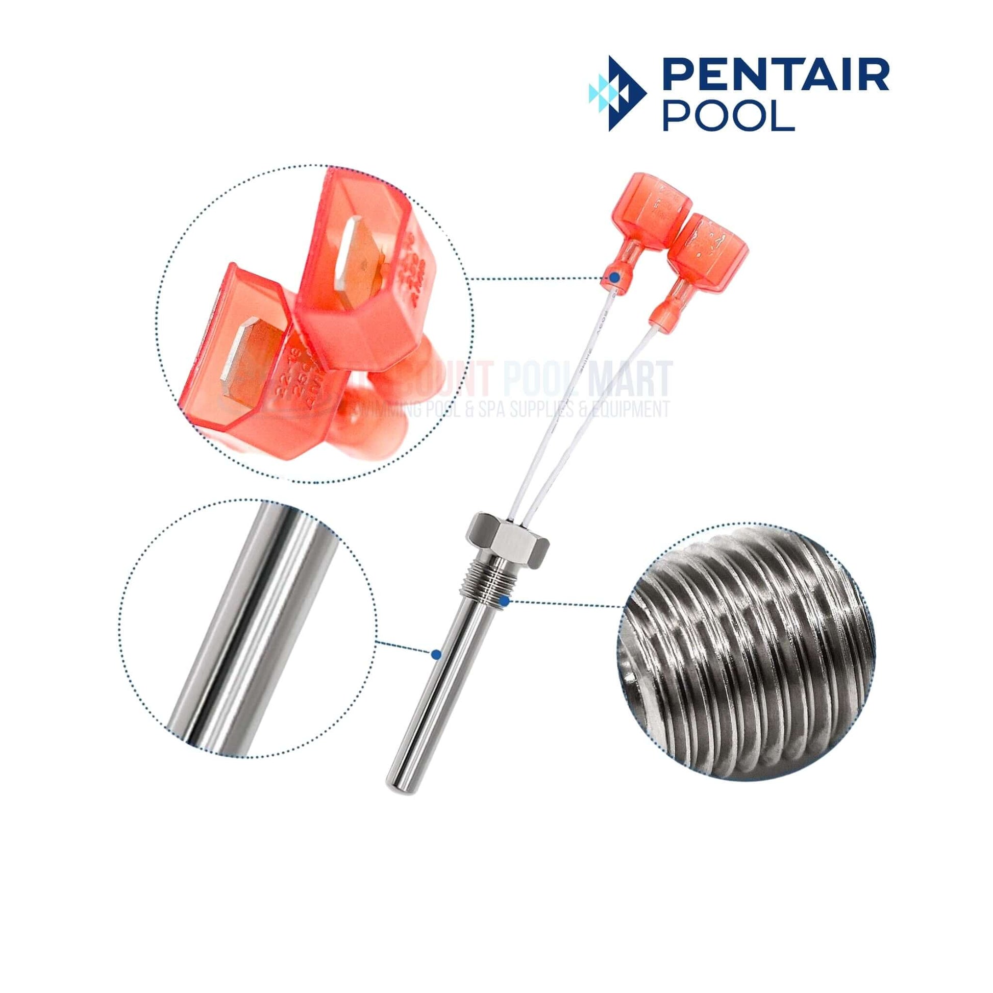Pentair stack flue sensor for MasterTemp & Sta-Rite Max-E-Therm gas heaters at Discount Pool Mart DPM.
