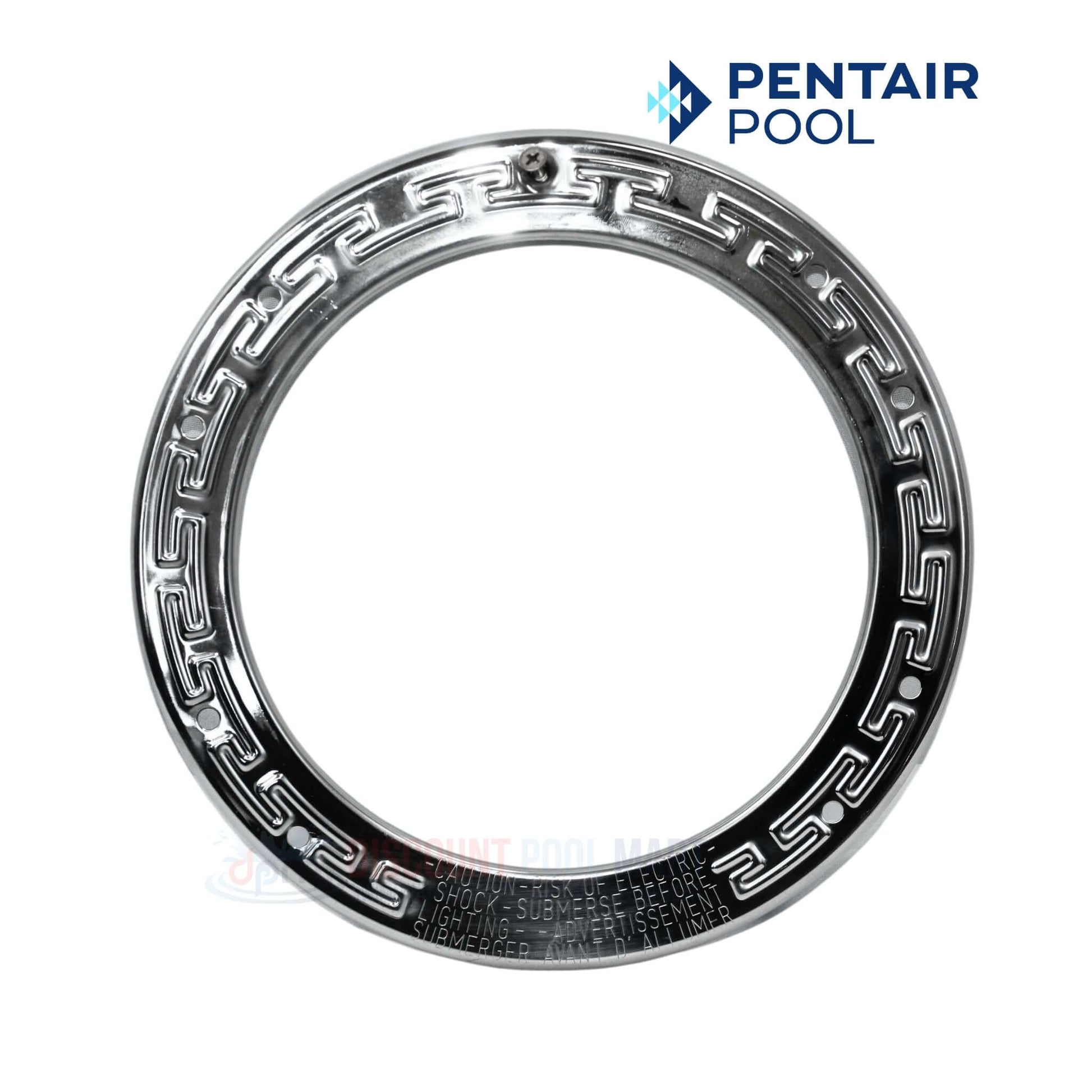 Pentair Stainless Steel Large Pool Light Face Ring Assembly, 79110600, from Discount Pool Mart DPM, durable and sleek.