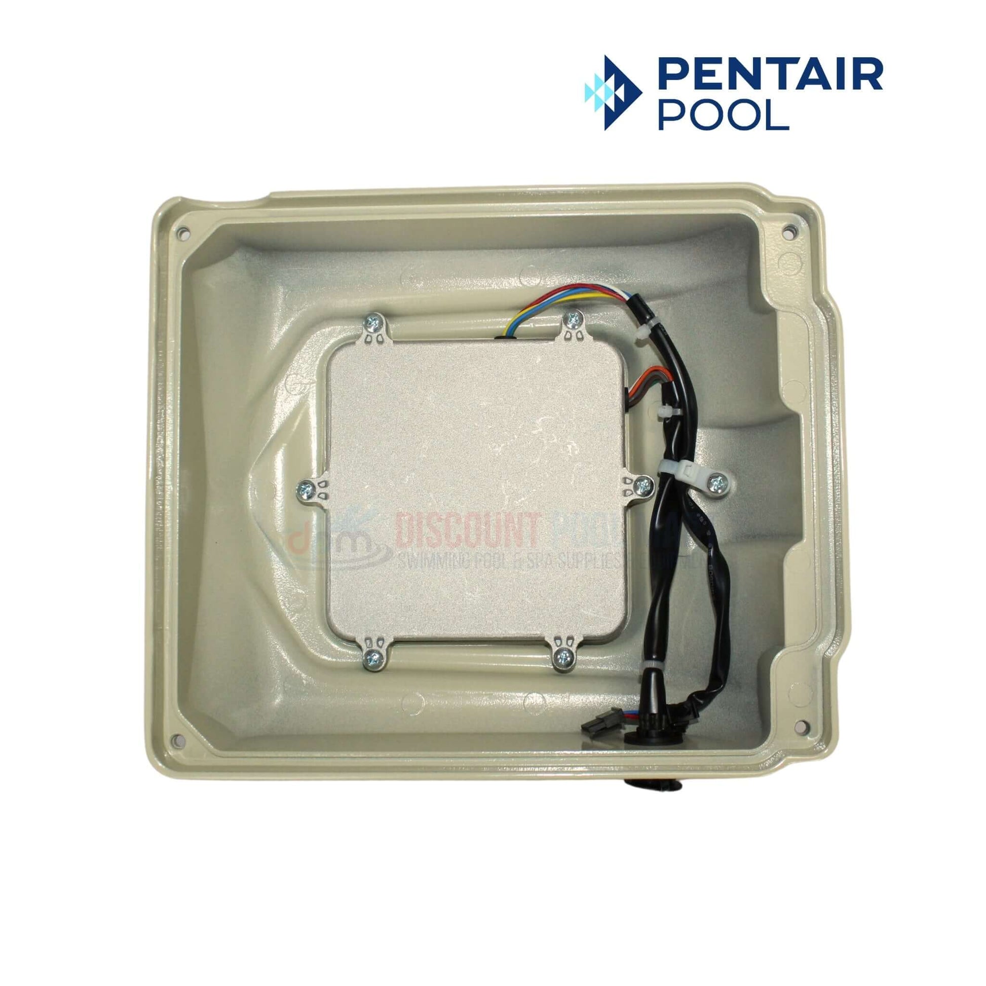 Pentair SuperFlo & WhisperFlo VS/VST Motor Drive Cover 353123 from Discount Pool Mart DPM, almond finish, control panel protection.