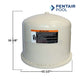 Pentair Tank Lid for SM and SMBW 4000 4048 Filters, OEM part 197136 from Discount Pool Mart DPM.
