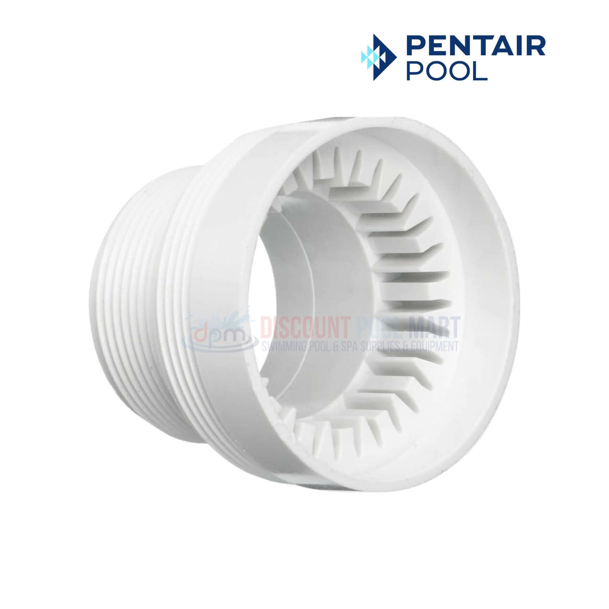 Pentair Threaded Compression Adapter K12079 for pool cleaners at Discount Pool Mart DPM, showcasing durable design.