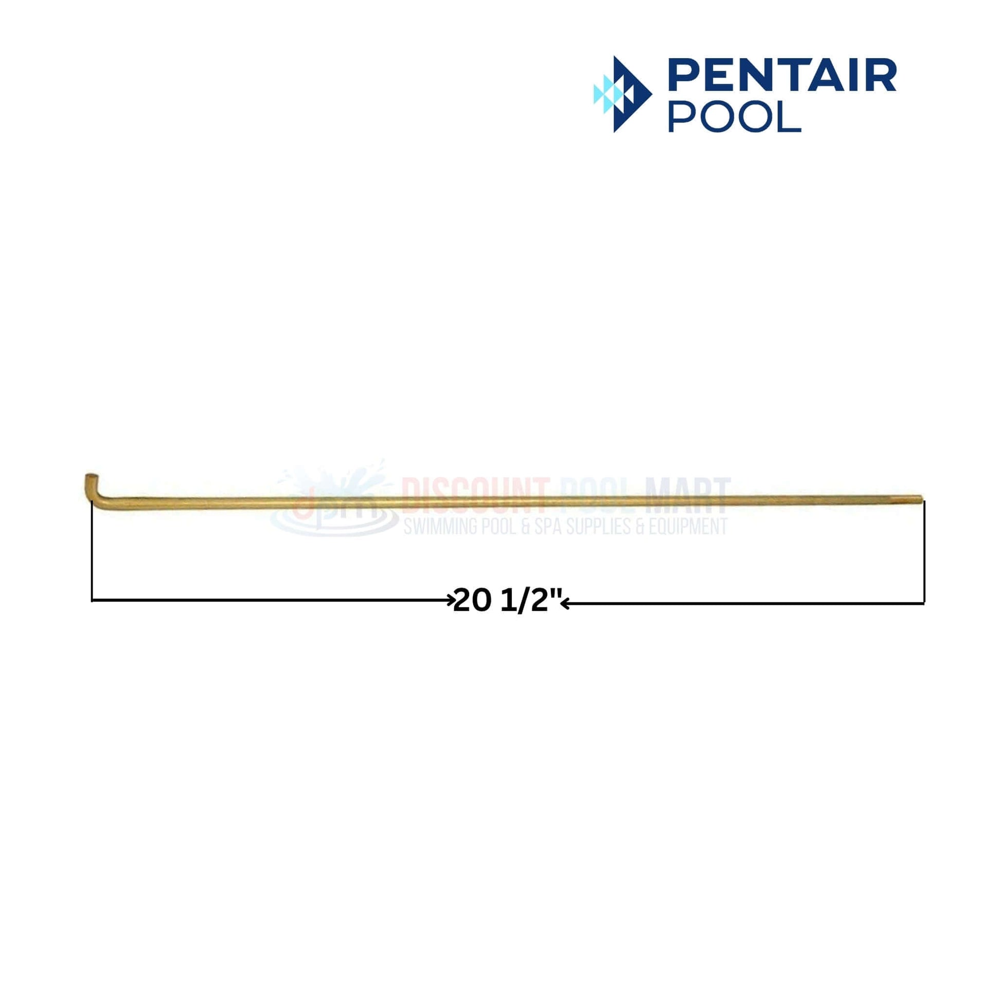 Pentair Tie Rod 23900-0039, brass vertical rod 20.5" for DEP/System 3 SD filters | Discount Pool Mart DPM