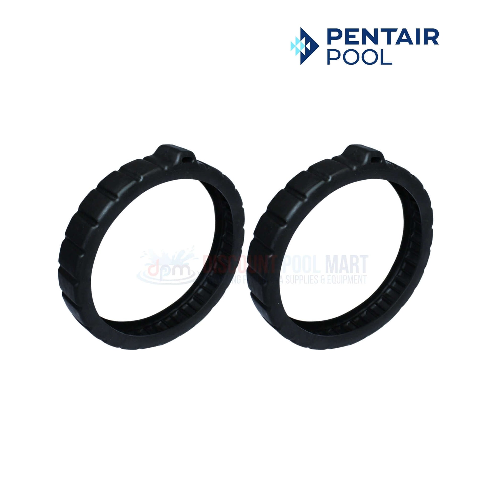 Pentair Tire Kit for Rebel and Warrior Cleaners, 2 Pack, by Discount Pool Mart DPM, for enhanced pool cleaner performance.