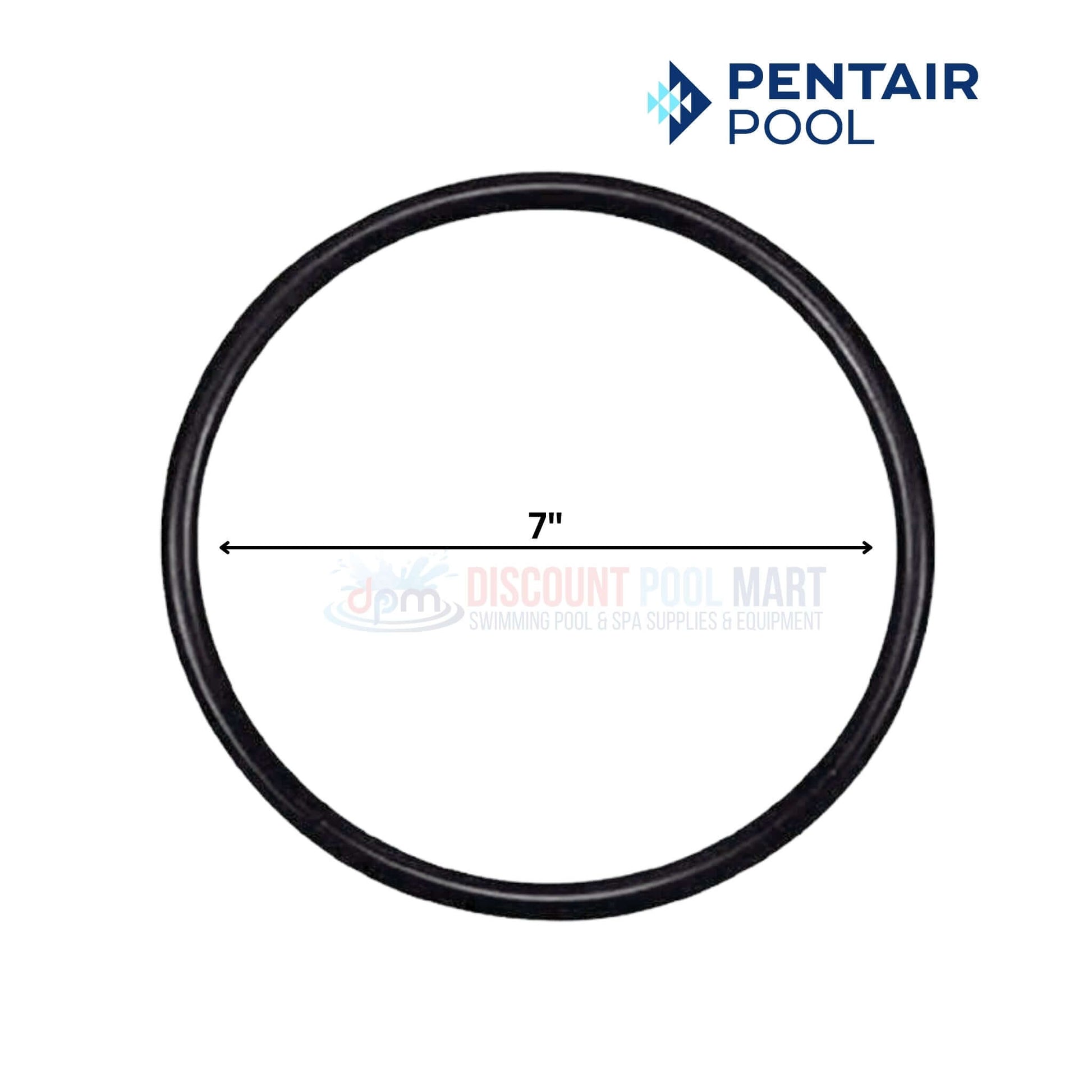 Pentair Trap Cover Lid O-Ring 7" compatible with WhisperfloXF & IntellifloXF pumps at Discount Pool Mart DPM.