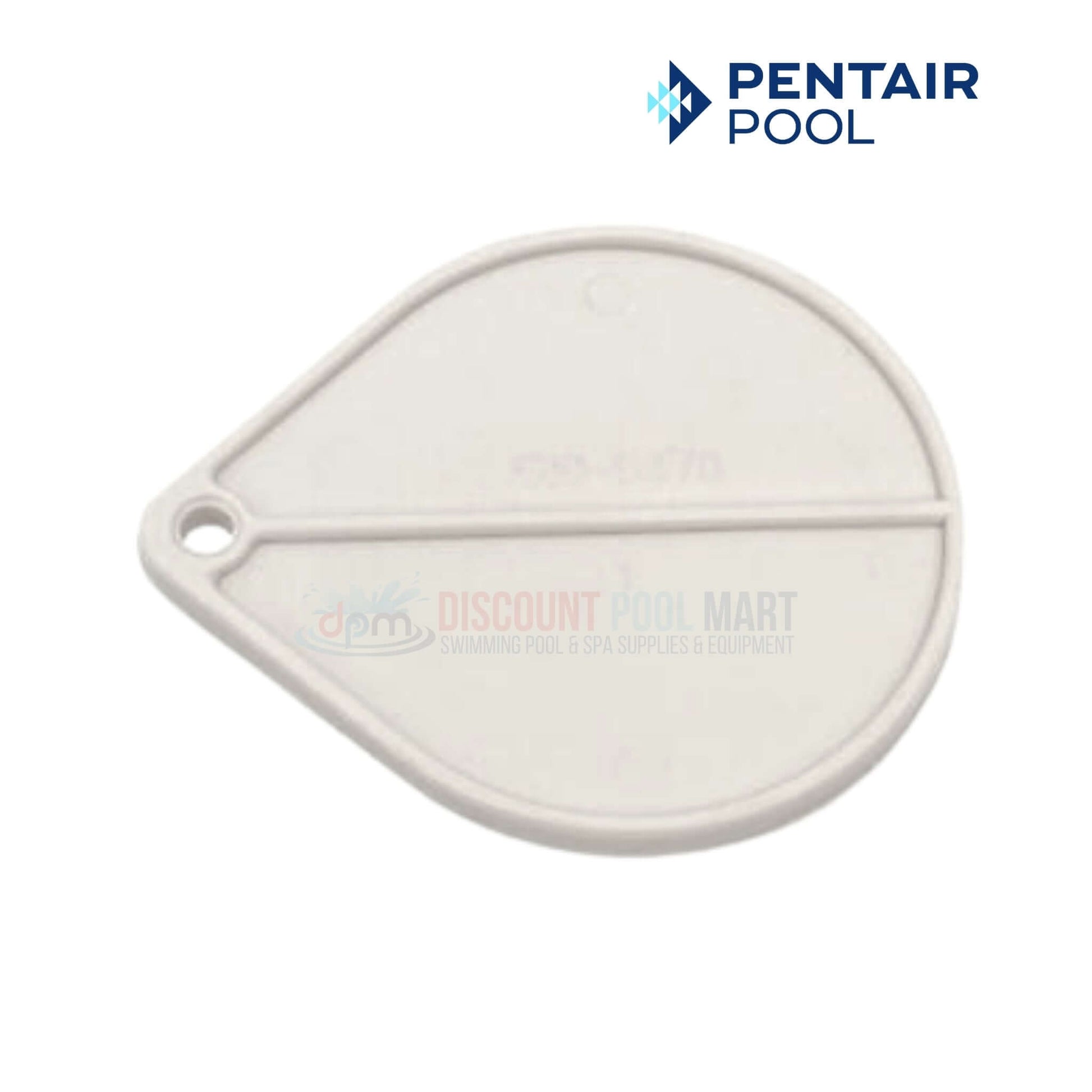 Pentair 08650-0048 Trimmer Plate for Sta-Rite U-3 Skimmers from Discount Pool Mart DPM, durable replacement part.