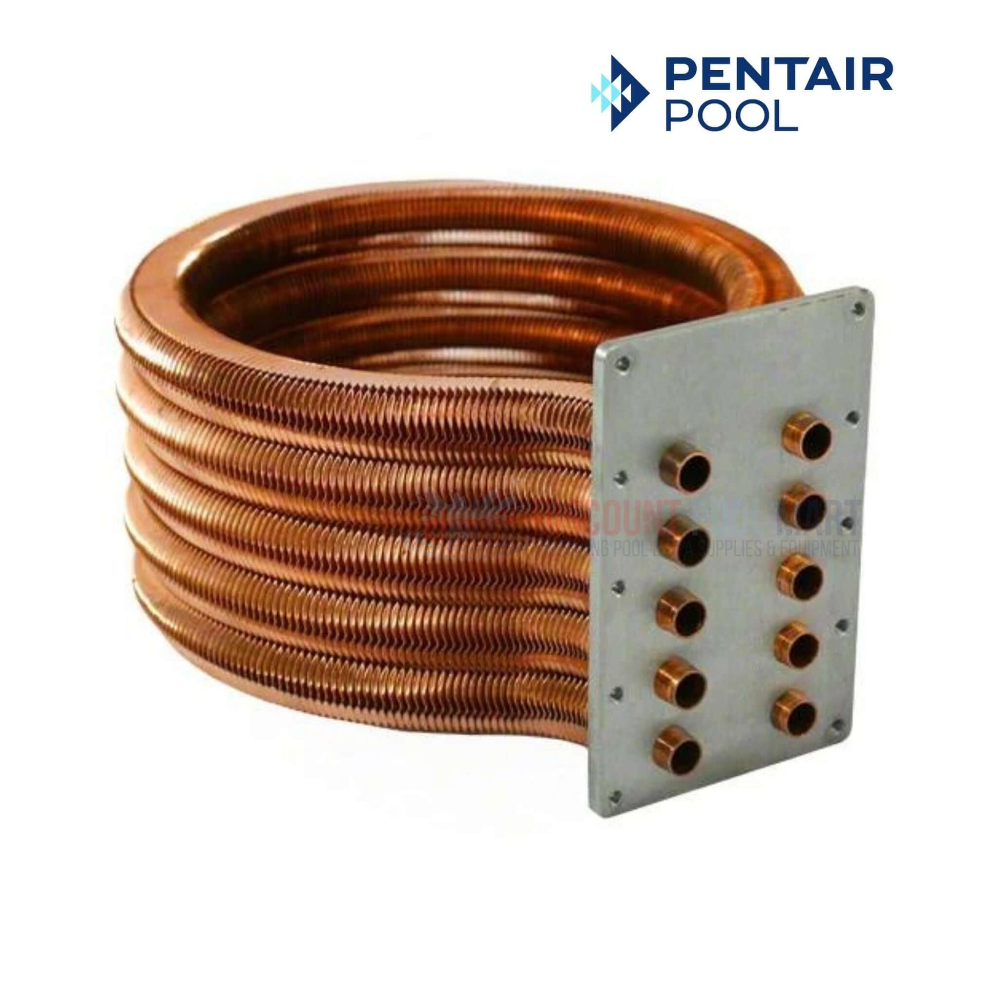 Pentair Tube Sheet Coil Assembly for MasterTemp and Max-E-Therm 300 Heaters at Discount Pool Mart DPM.