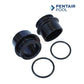 Pentair Union Adapter Kit for Clean & Clear Plus and FNS Plus | Black | 270100 from Discount Pool Mart DPM.