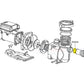 Exploded view diagram of Pentair SuperMax and SuperFlo Pumps with Union O-Ring 6020018 from Discount Pool Mart DPM.