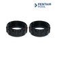 Pentair Unions for IntelliChlor 520595 set from Discount Pool Mart DPM, essential for leak-proof connections.