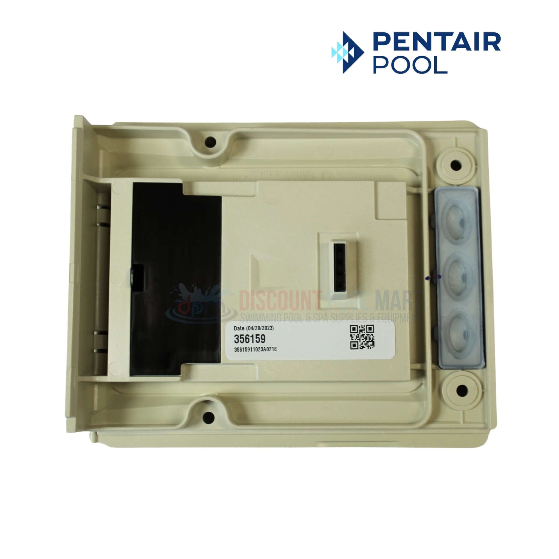 Pentair Universal Touchscreen Add On 356159Z for IntelliFlo3 pumps at Discount Pool Mart DPM, almond finish.