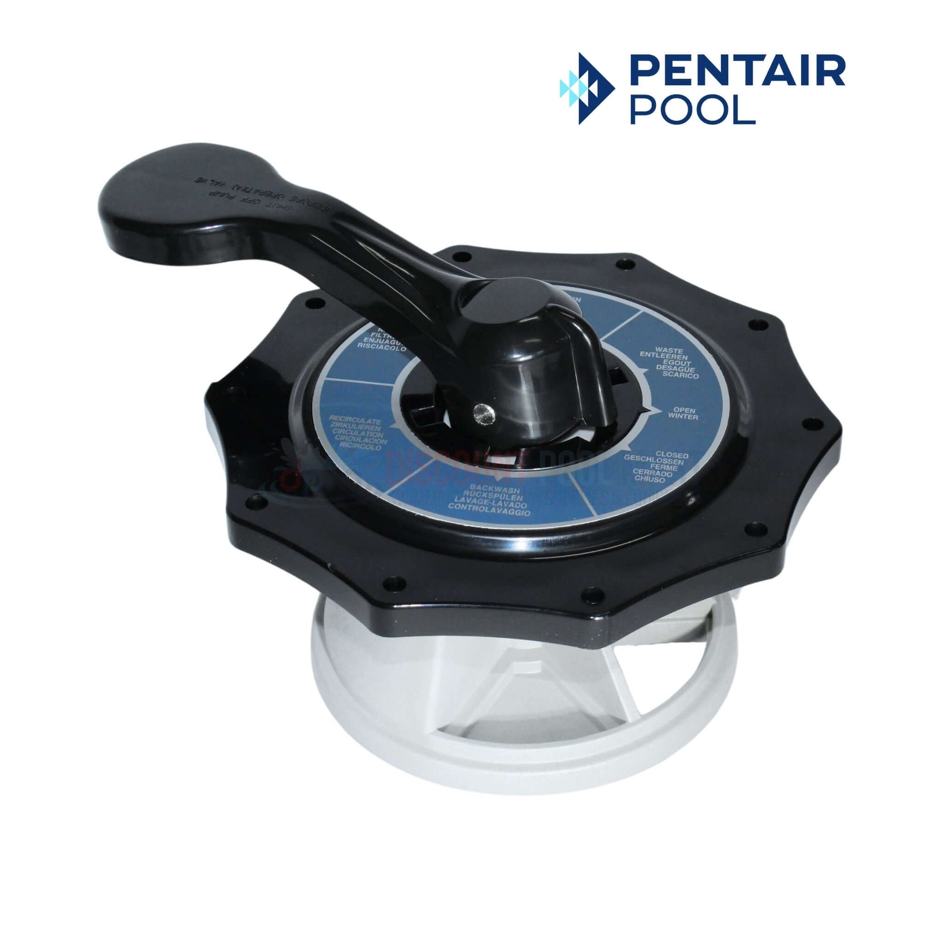 Pentair Valve Top Assembly for Sta-Rite 6-Position Valves 272568Z from Discount Pool Mart DPM, durable pool equipment.