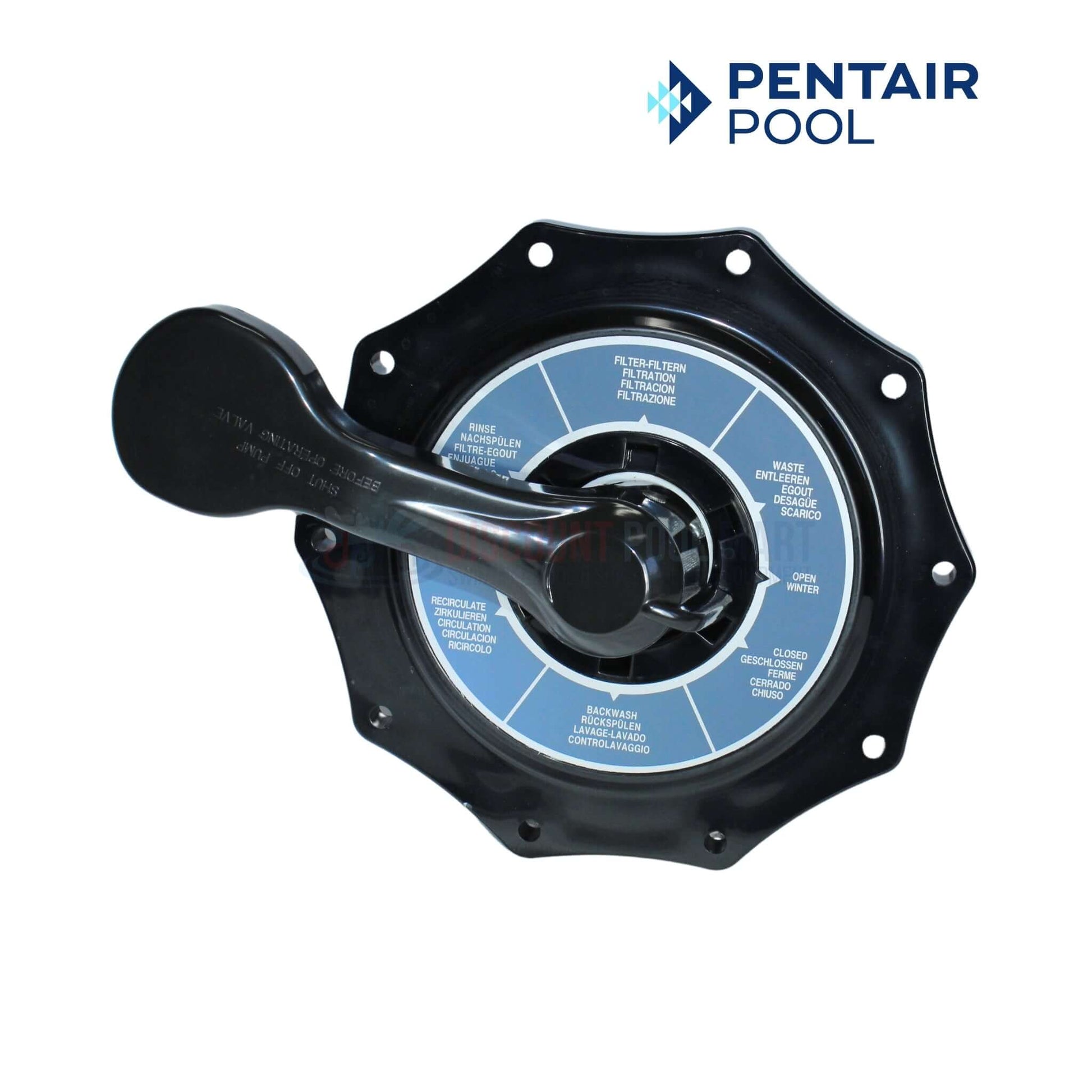 Pentair Valve Top Assembly for Sta-Rite 6-Position Valves 272568Z from Discount Pool Mart DPM