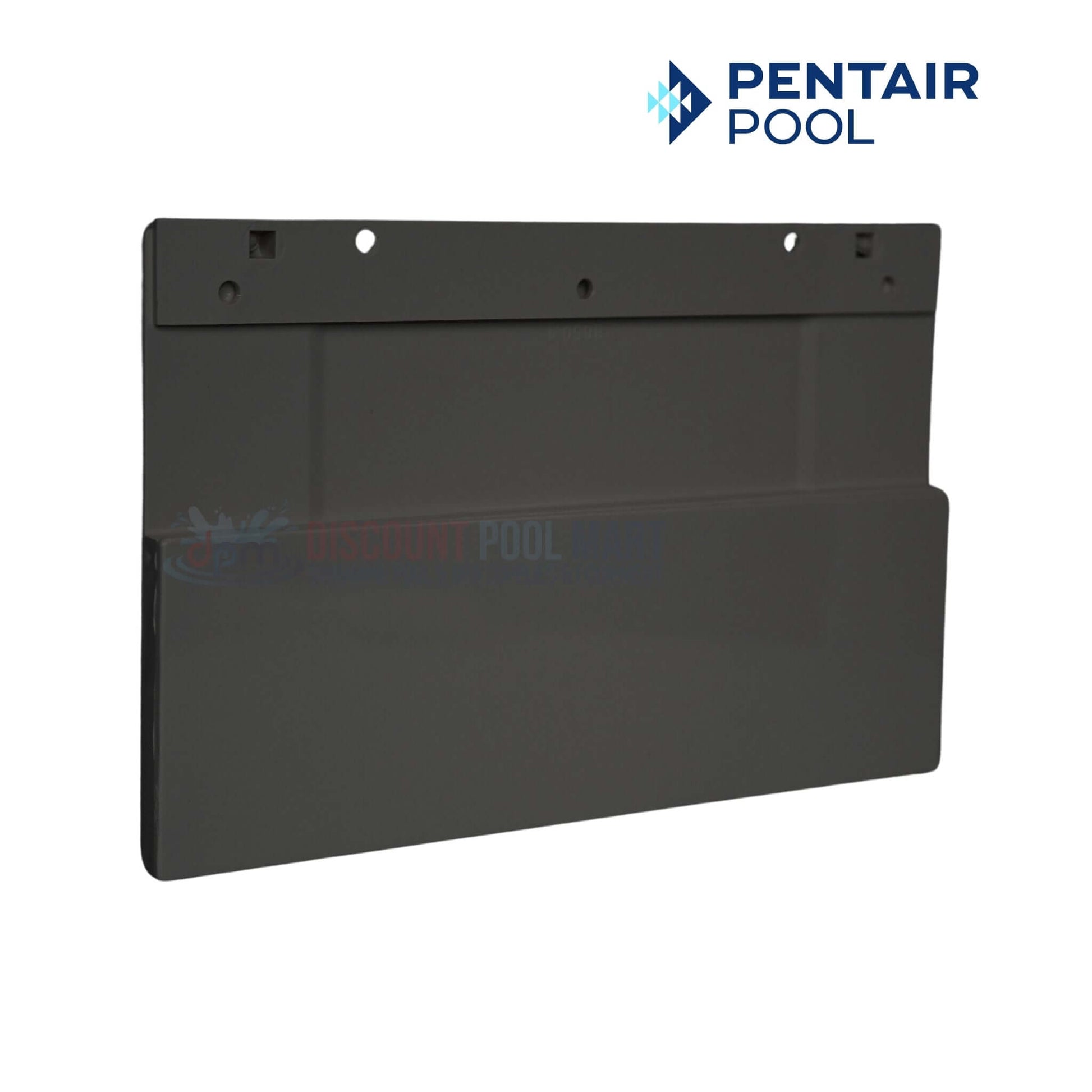 Pentair Weir Gate for U-3 Skimmers, Gray, 08650-0022C, from Discount Pool Mart DPM, durable plastic hinge, optimal water flow.