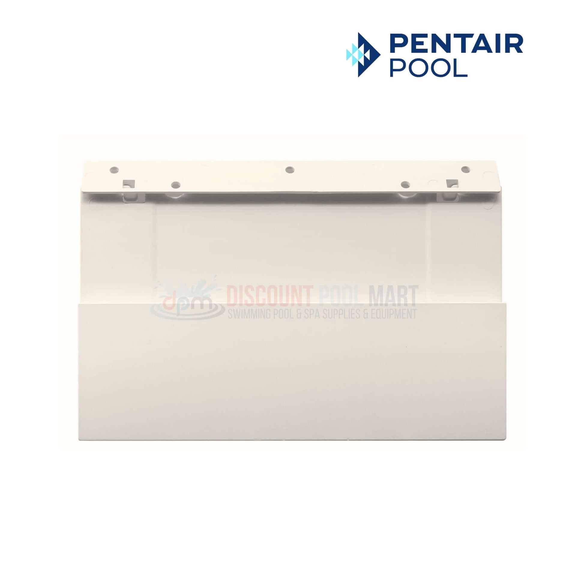 Pentair Weir Gate 08650-0022 for U-3 skimmers, white, hinged assembly from Discount Pool Mart DPM.
