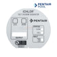 Pentair iChlor 30 Salt Chlorine Generator control panel, displaying status and output for efficient pool sanitation by DPM.