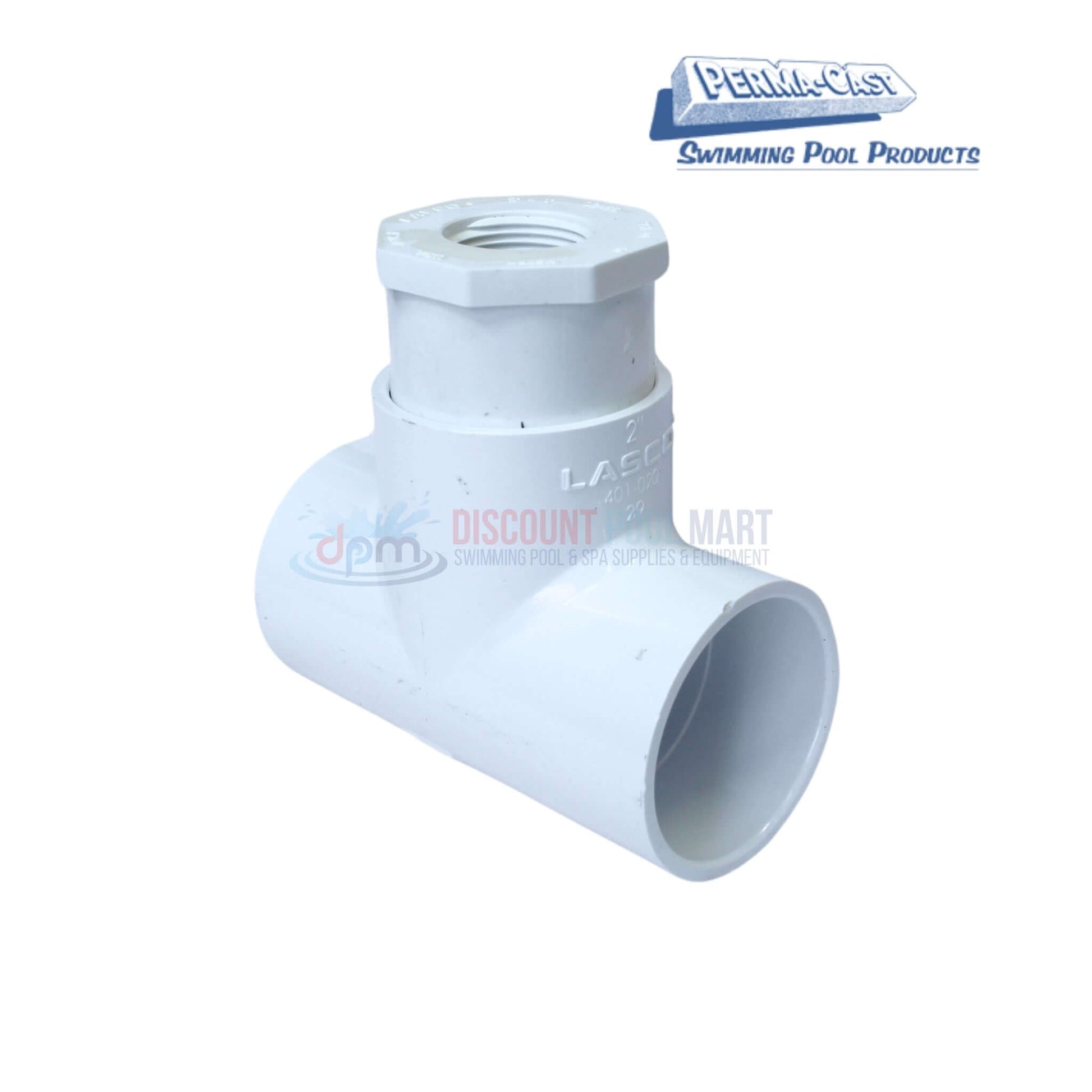 Perma Cast PVC pipe fitting for plumbing use from Discount Pool Mart DPM, durable and reliable for pool applications.