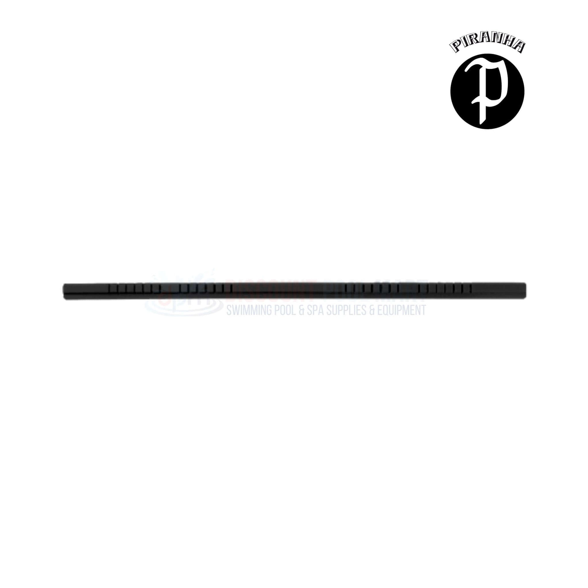 Piranha Plastic Lip Replacement for Leaf Rake PA2-575 in black, available at Discount Pool Mart DPM.