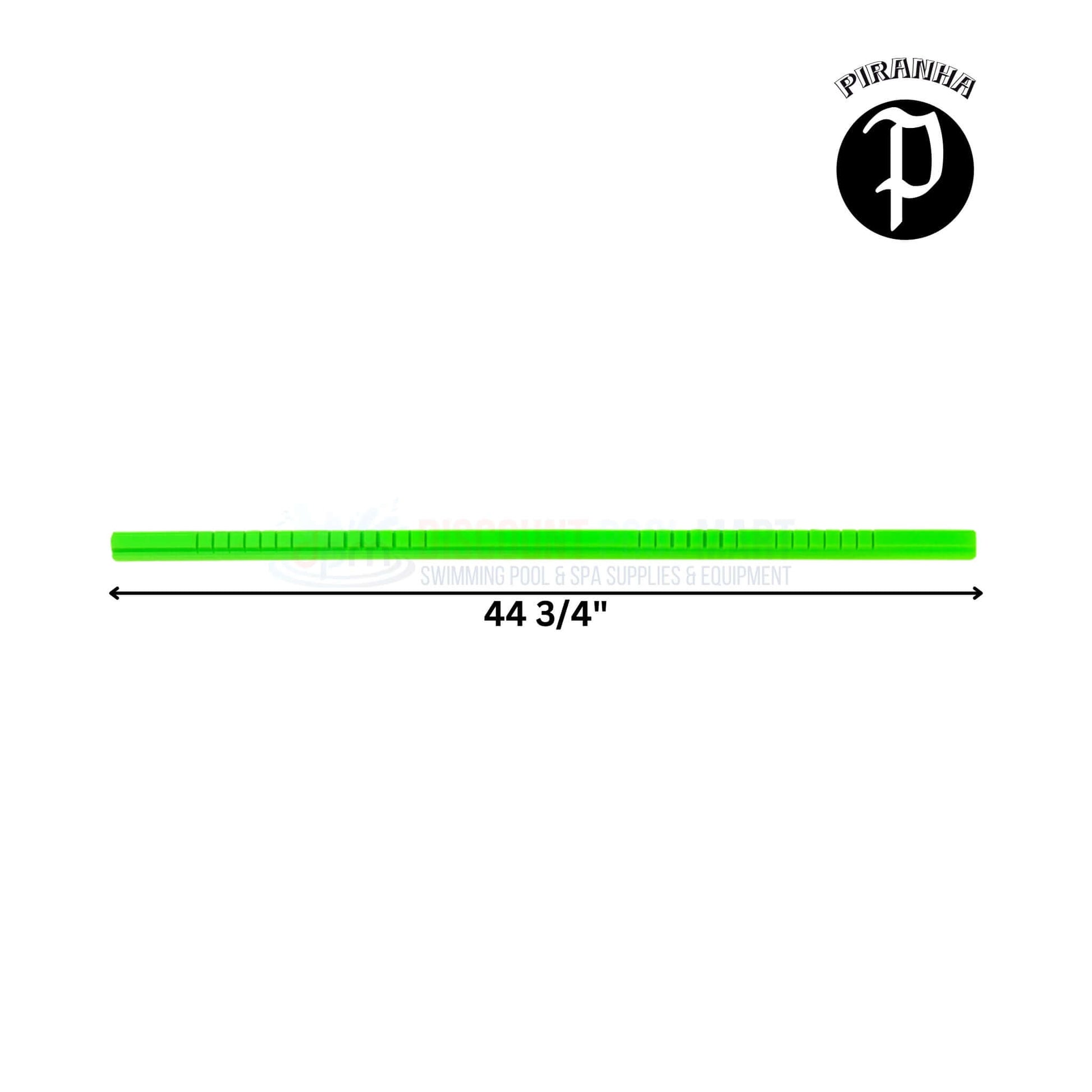 Piranha Plastic Lip Replacement PA-575 for leaf rake in green, 44 3/4" long, from Discount Pool Mart DPM.