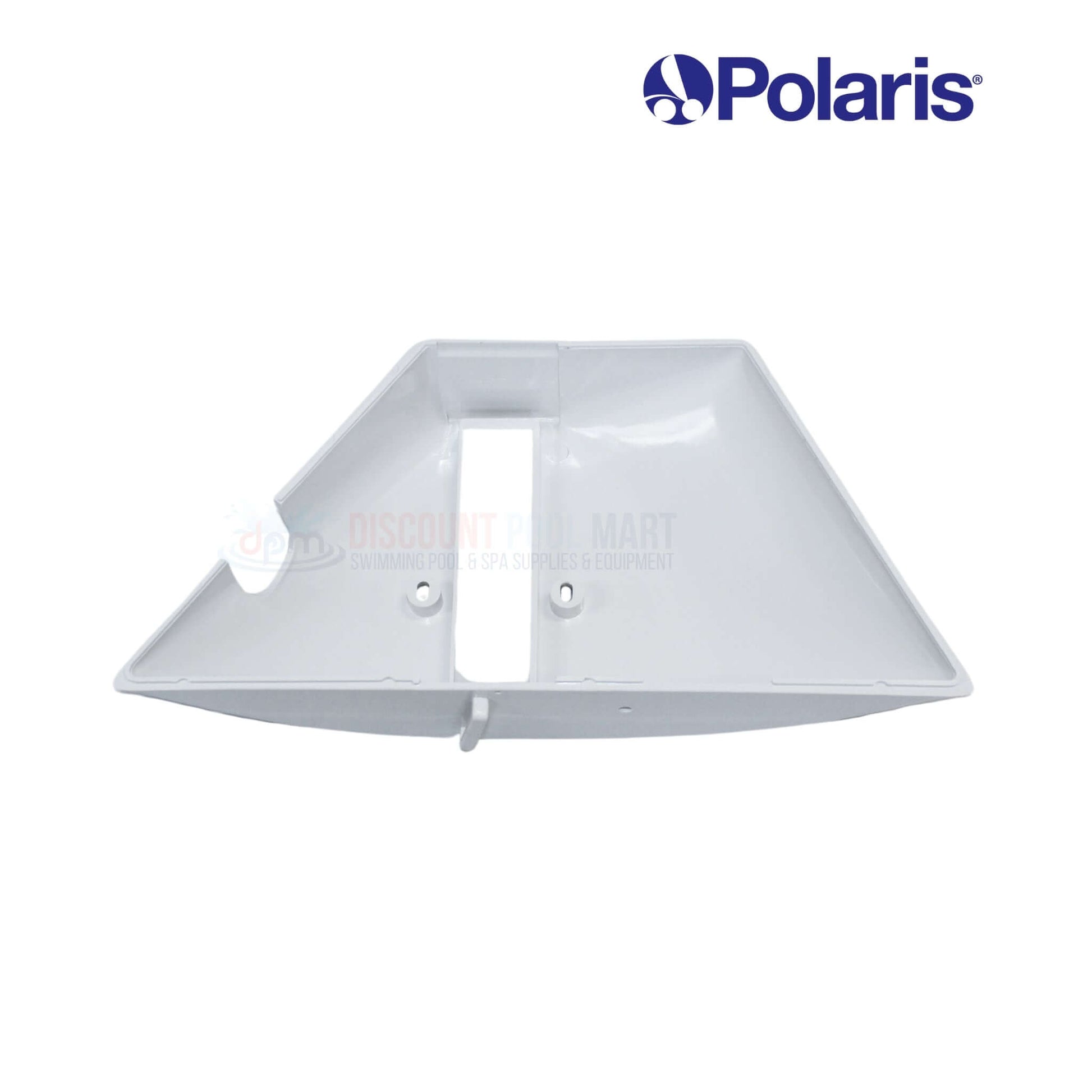 Polaris Bottom Base with Bracket in white, suitable for Vac-Sweep 180, available at Discount Pool Mart.