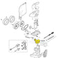 Diagram of Polaris Gearbox Assembly 39-200 for 3900 Sport and P39 Pool Cleaners at Discount Pool Mart DPM.