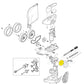 Polaris 39-401 single side wheel parts diagram for 3900 Sport and P39 cleaners from Discount Pool Mart DPM.