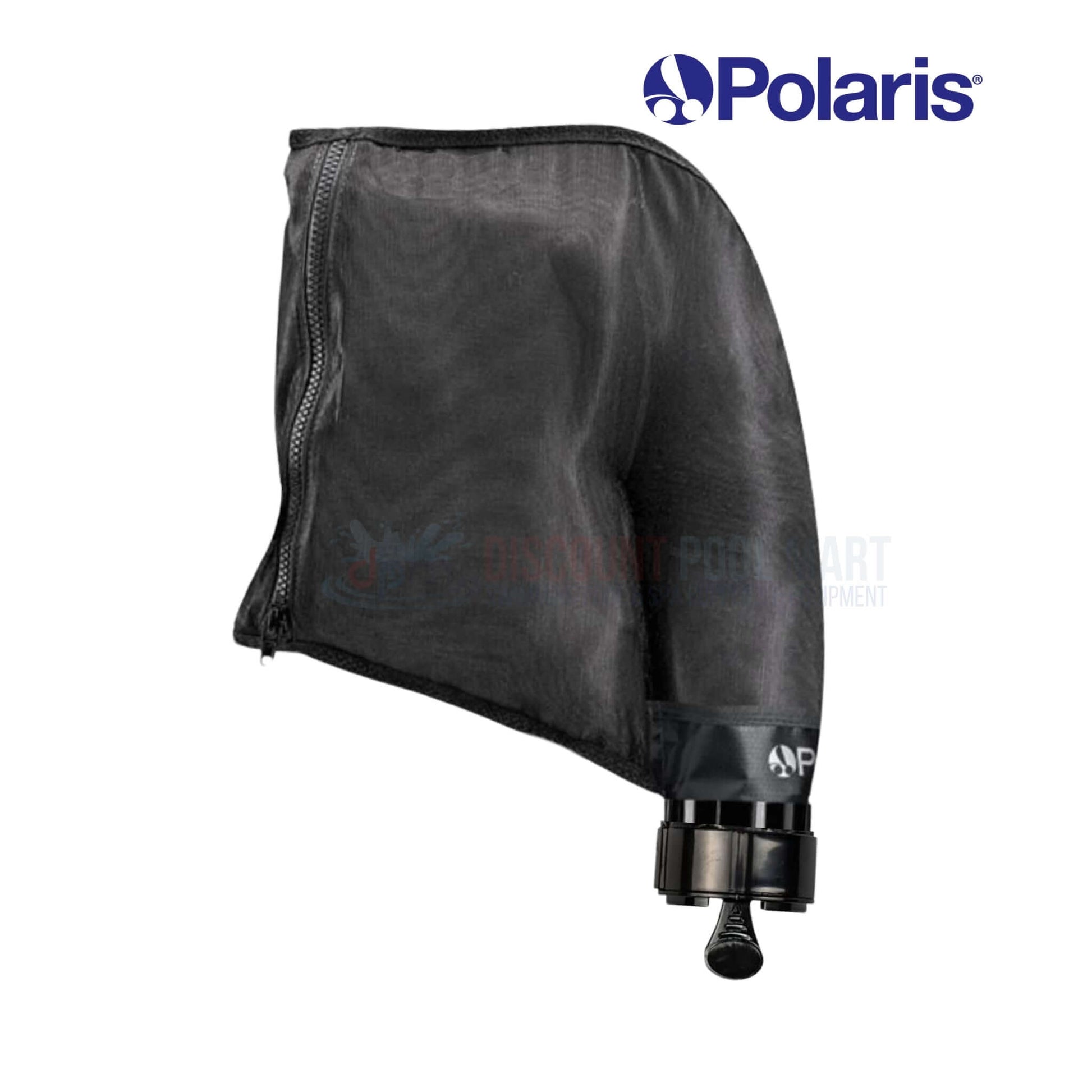 Polaris zippered all-purpose replacement bag 9-100-1022 for pool cleaners, black mesh design, available at Discount Pool Mart DPM.