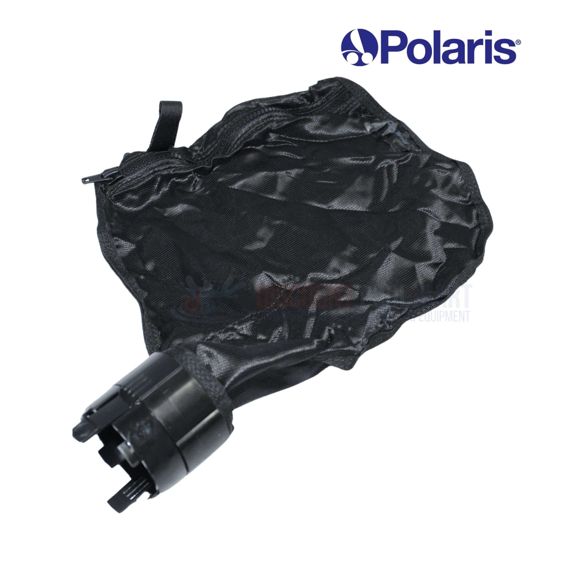 Polaris zippered all-purpose bag for pool cleaners by Discount Pool Mart DPM, black mesh, model 9-100-1022.