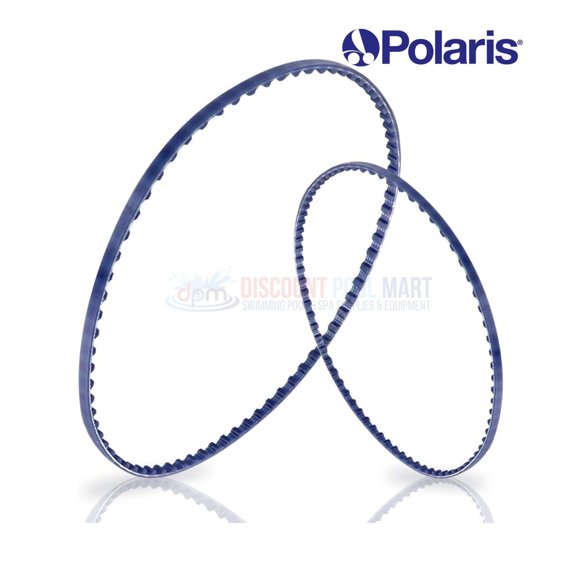 Polaris Belt Kit 9-100-1017 for 360 and 380 cleaners from Discount Pool Mart DPM, includes durable small and large belts.
