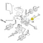 Diagram of Polaris Drive Shaft Assembly C86 for Vac-Sweep 180 and 280 Cleaners at Discount Pool Mart DPM.
