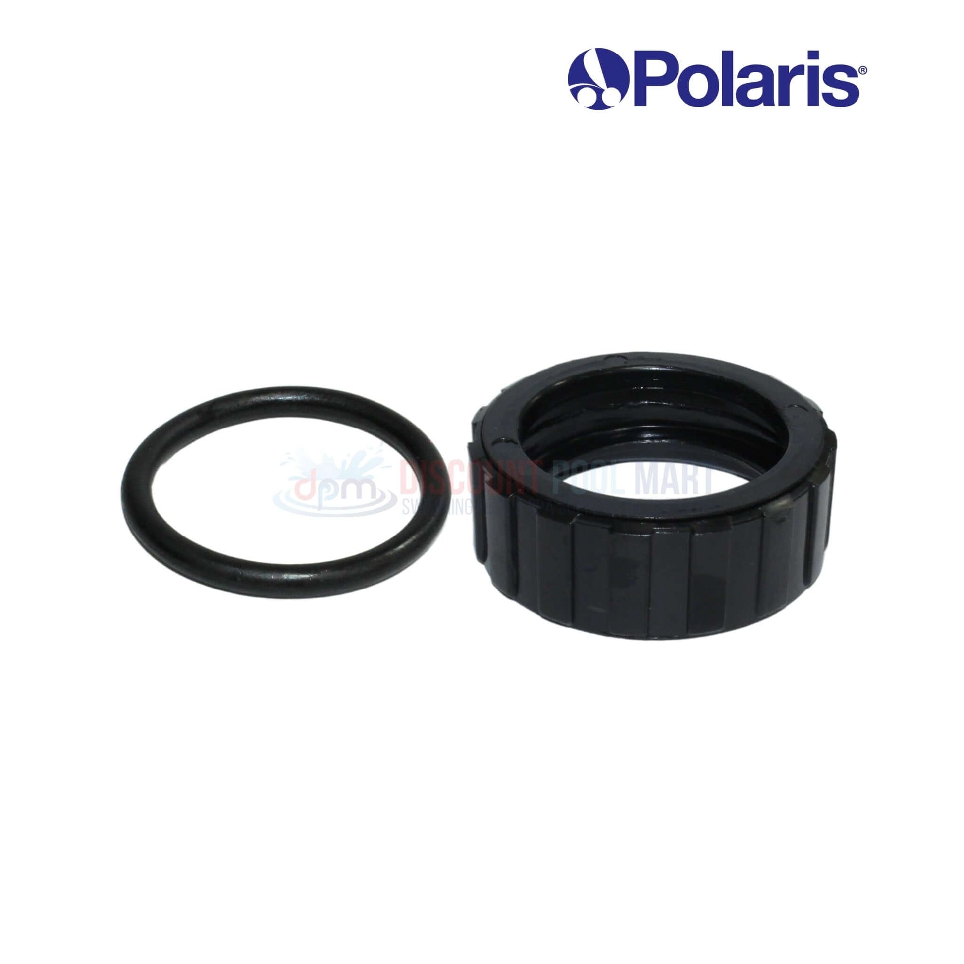 Polaris feed hose nut 9-100-3112 for 360 and TR36P cleaners, available at Discount Pool Mart DPM.
