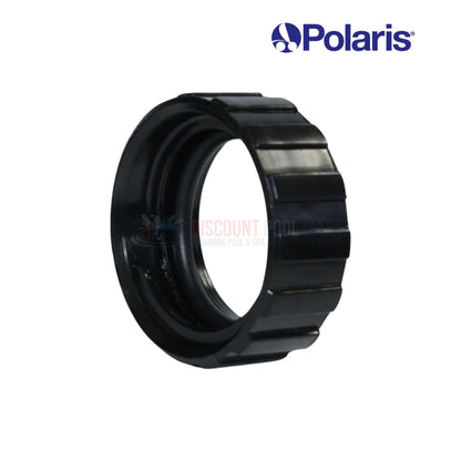 Polaris Feed Hose Nut 9-100-3112 for 360 TR36P Cleaners, durable black accessory at Discount Pool Mart DPM.