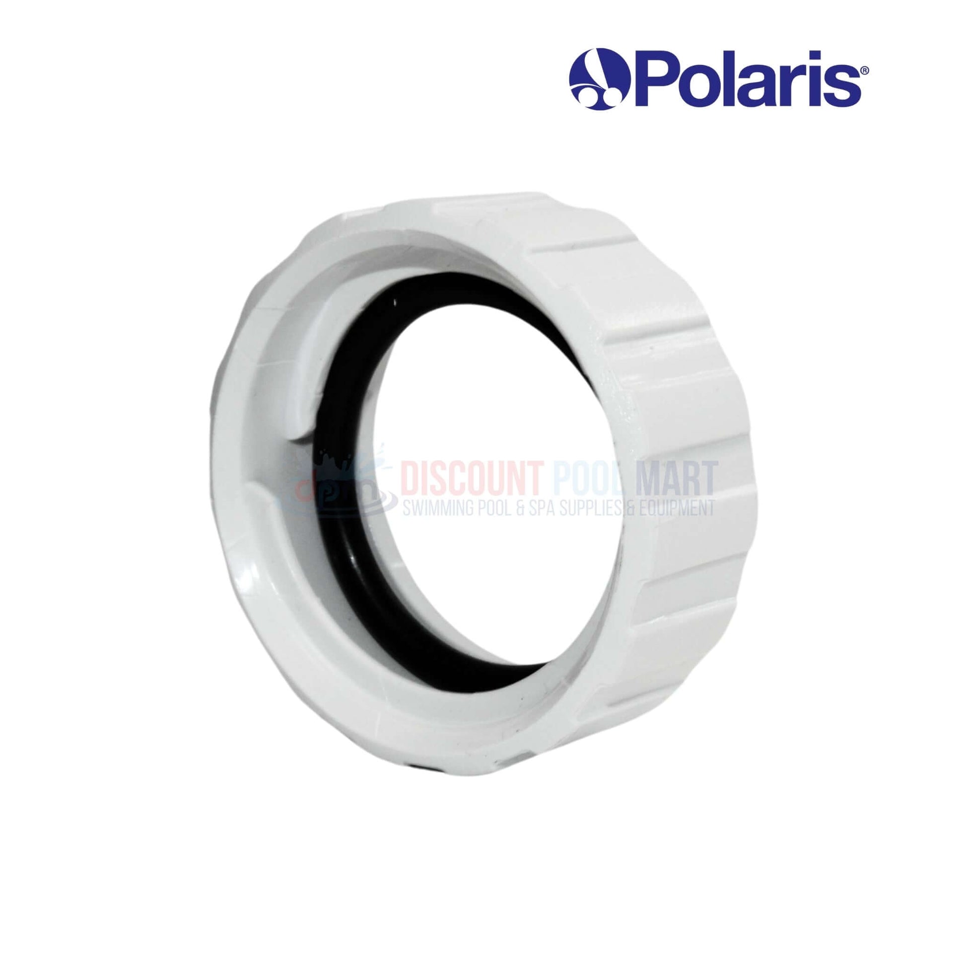 Polaris Hose Nut 9-100-3109 for 360 cleaners, OEM part from Discount Pool Mart for reliable hose connection.