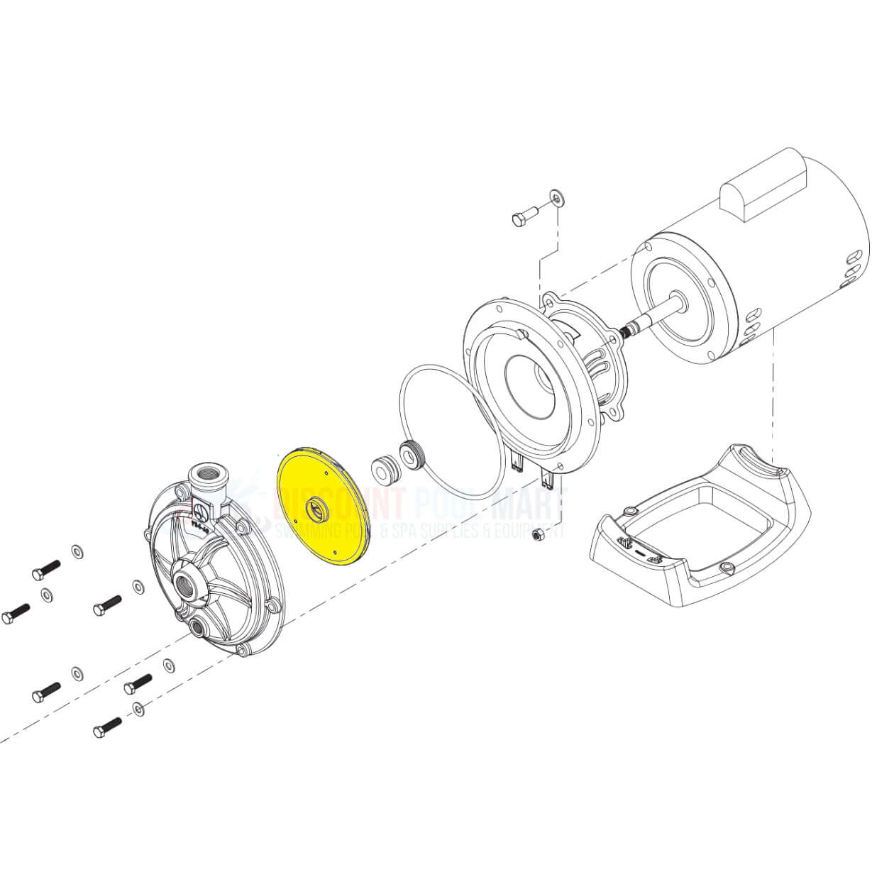 R0536400 | Polaris Impeller For New Style PB4-60 Booster Pump