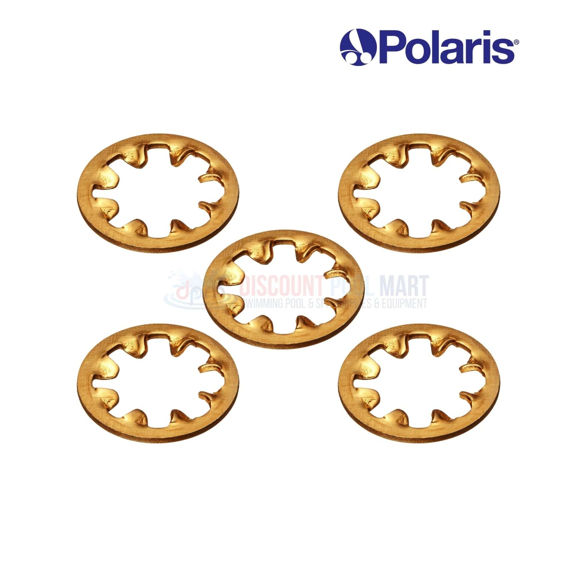 Polaris lock washers C45 for Vac-Sweep 180, 280 Pool Cleaners by Discount Pool Mart DPM, 5 pack.