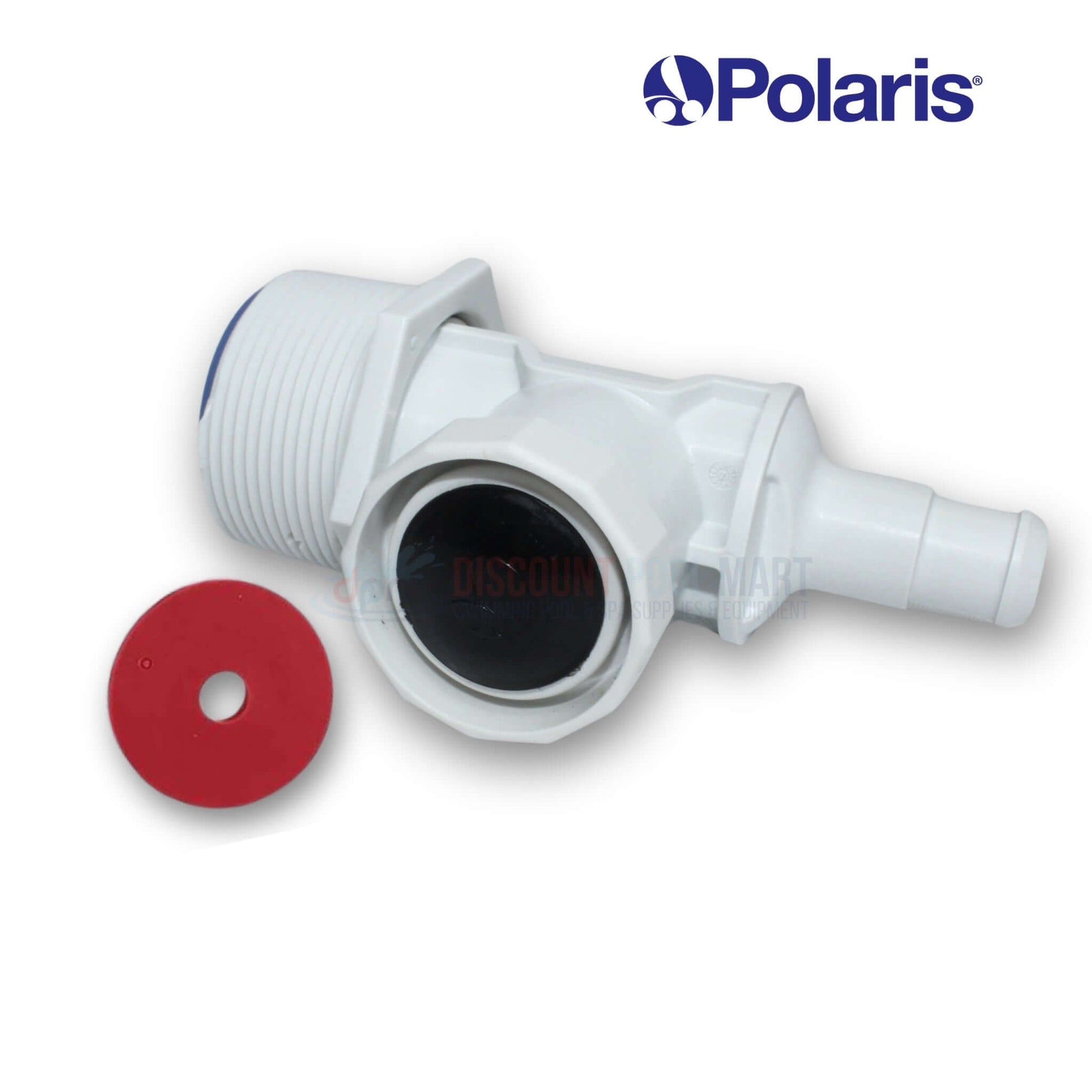 Polaris Universal Wall Fitting Connector 9-100-9001 from Discount Pool Mart DPM for easy pool maintenance.